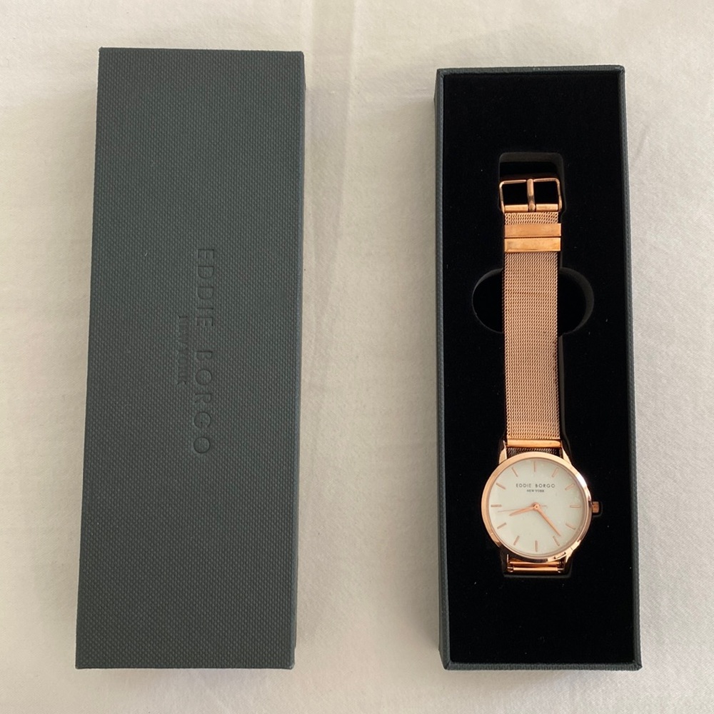 Eddie Borgo Rose Gold Watch